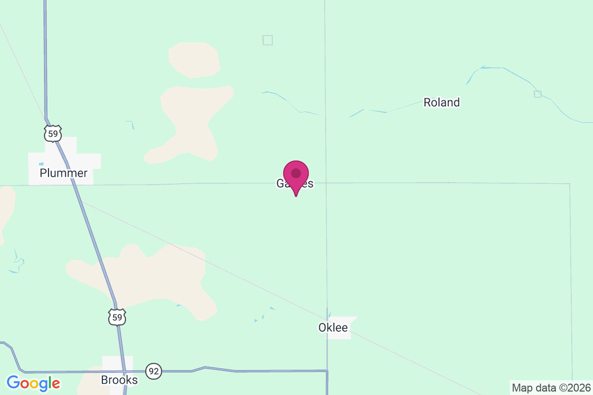 Garnes map