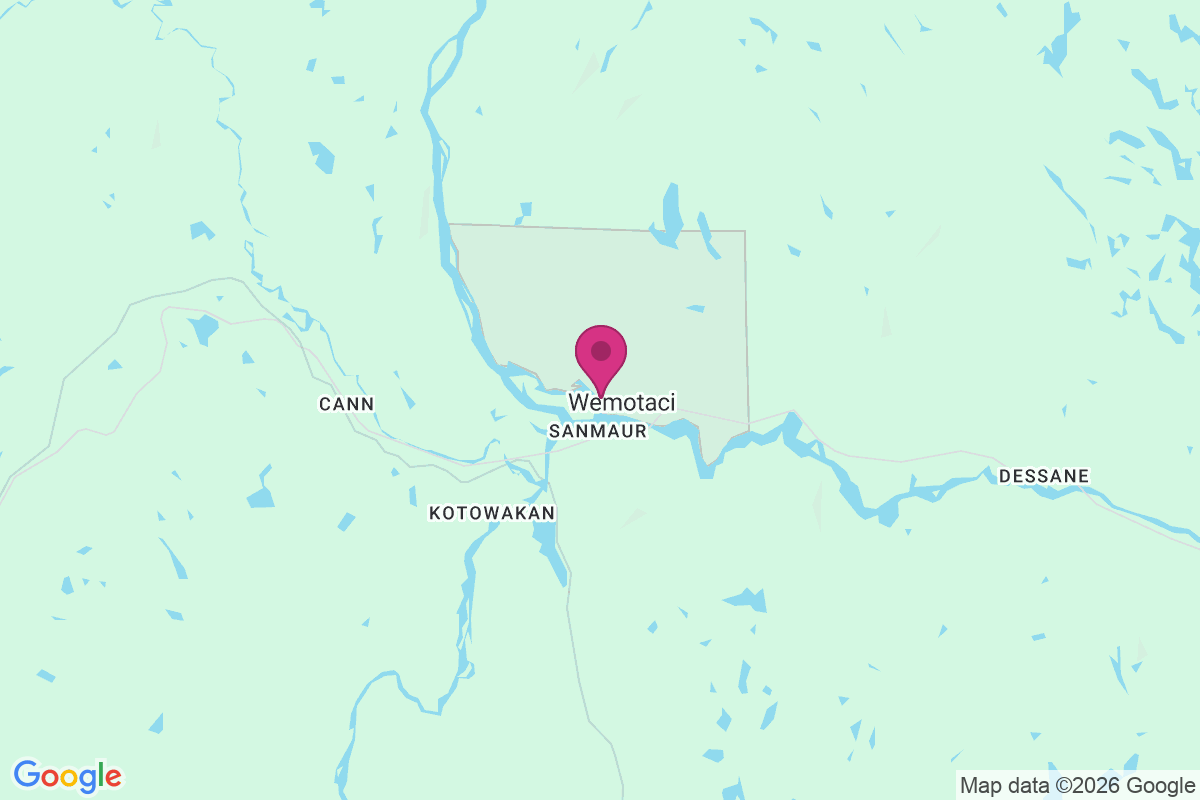 Wemotaci map