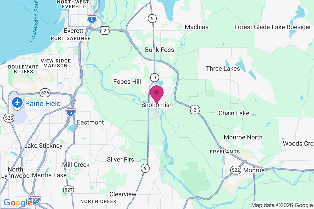 Snohomish map