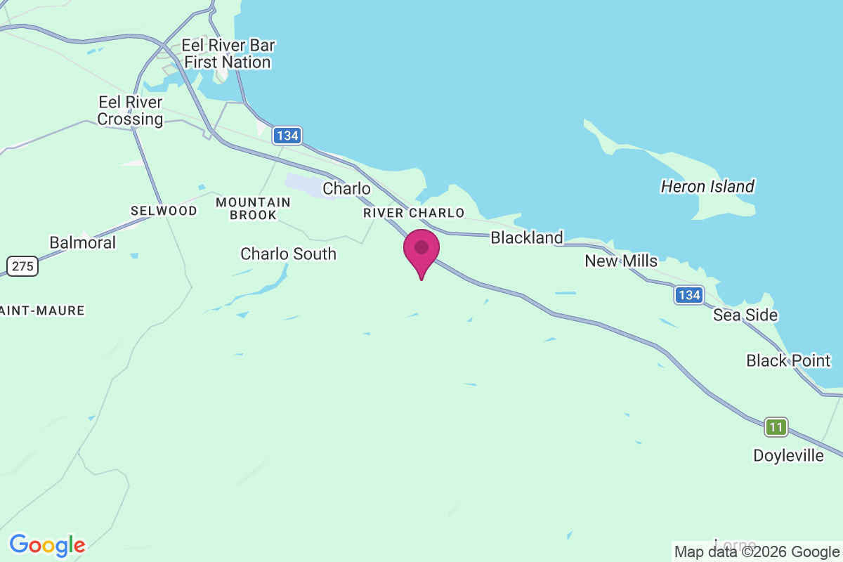 River Charlo map