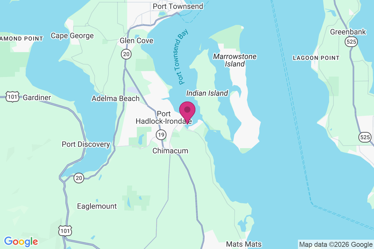 Port Hadlock map