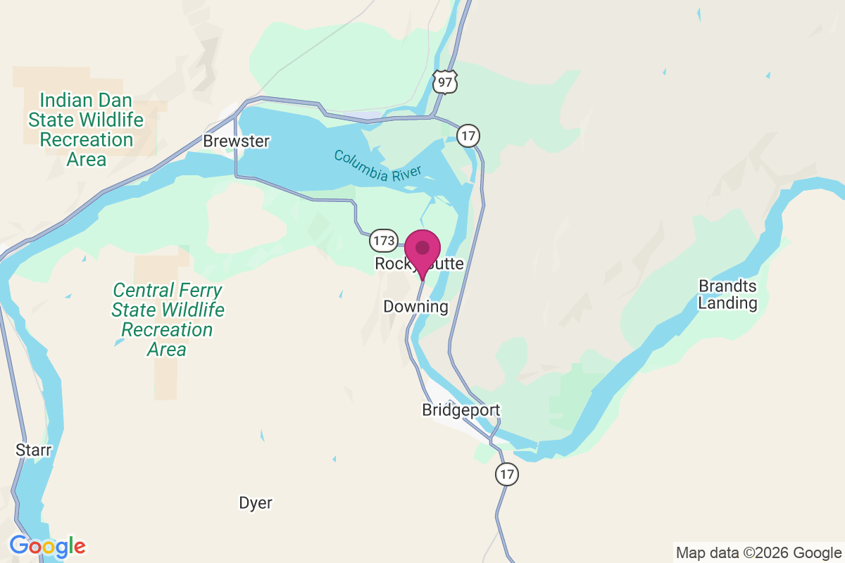Rocky Butte map