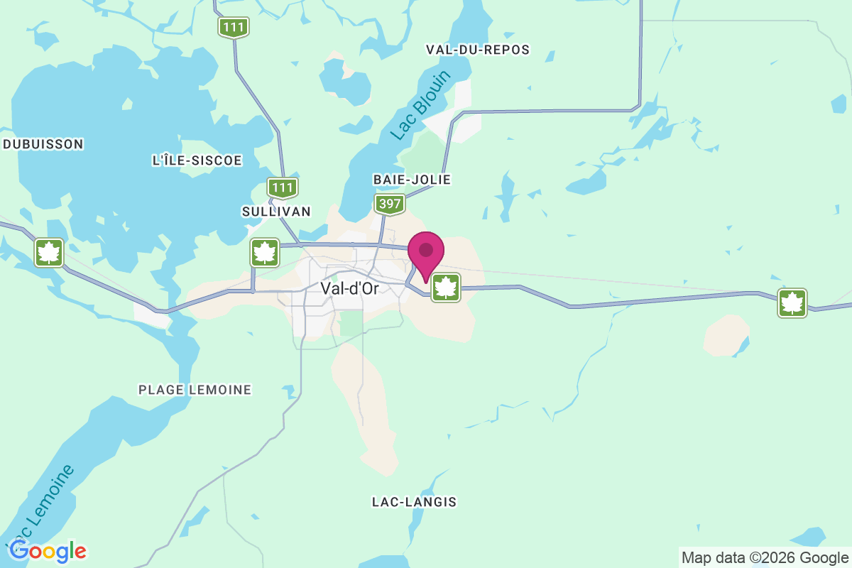 Bourlamaque map