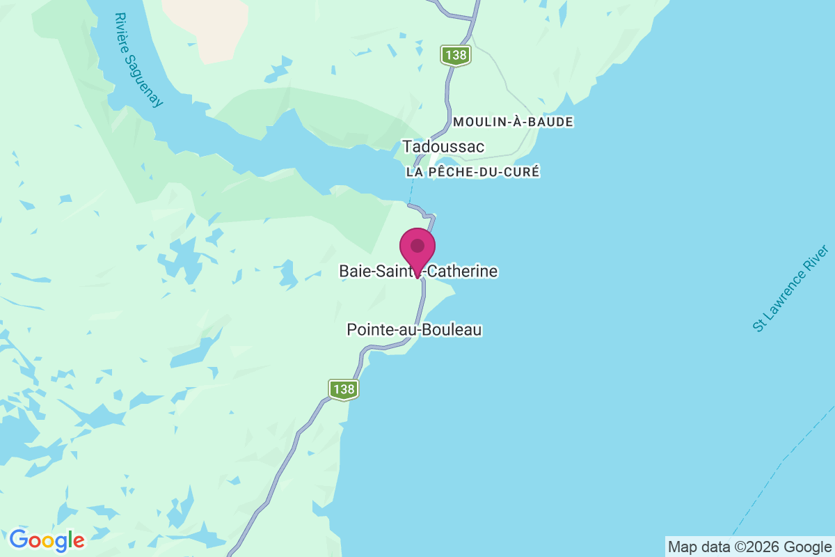 Baie St Catherine map