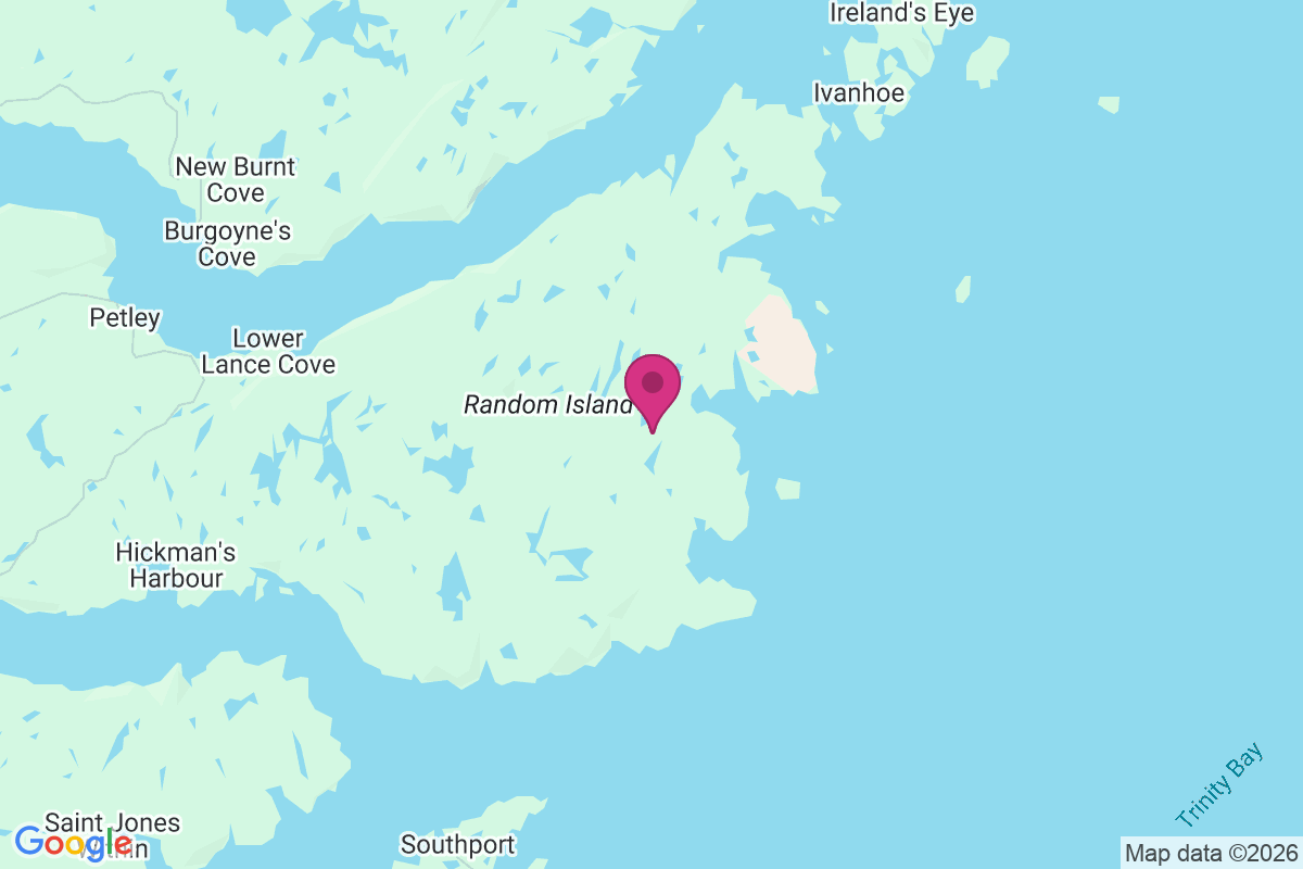Deer Harbour map