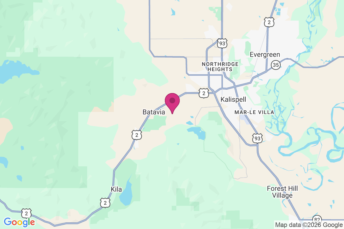 Rainbows End Mobile Home Park map