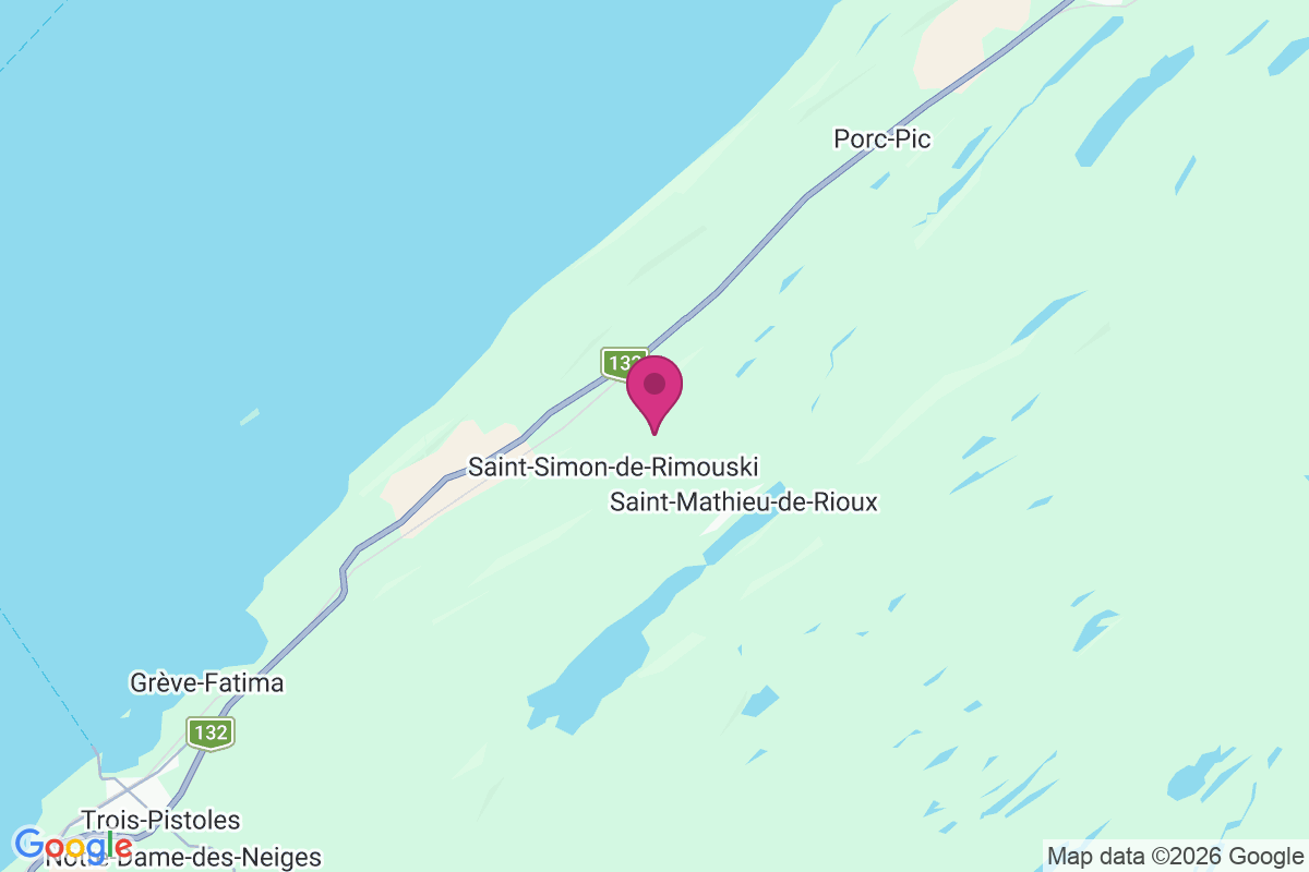 Saint-Simon-de-Rimouski map
