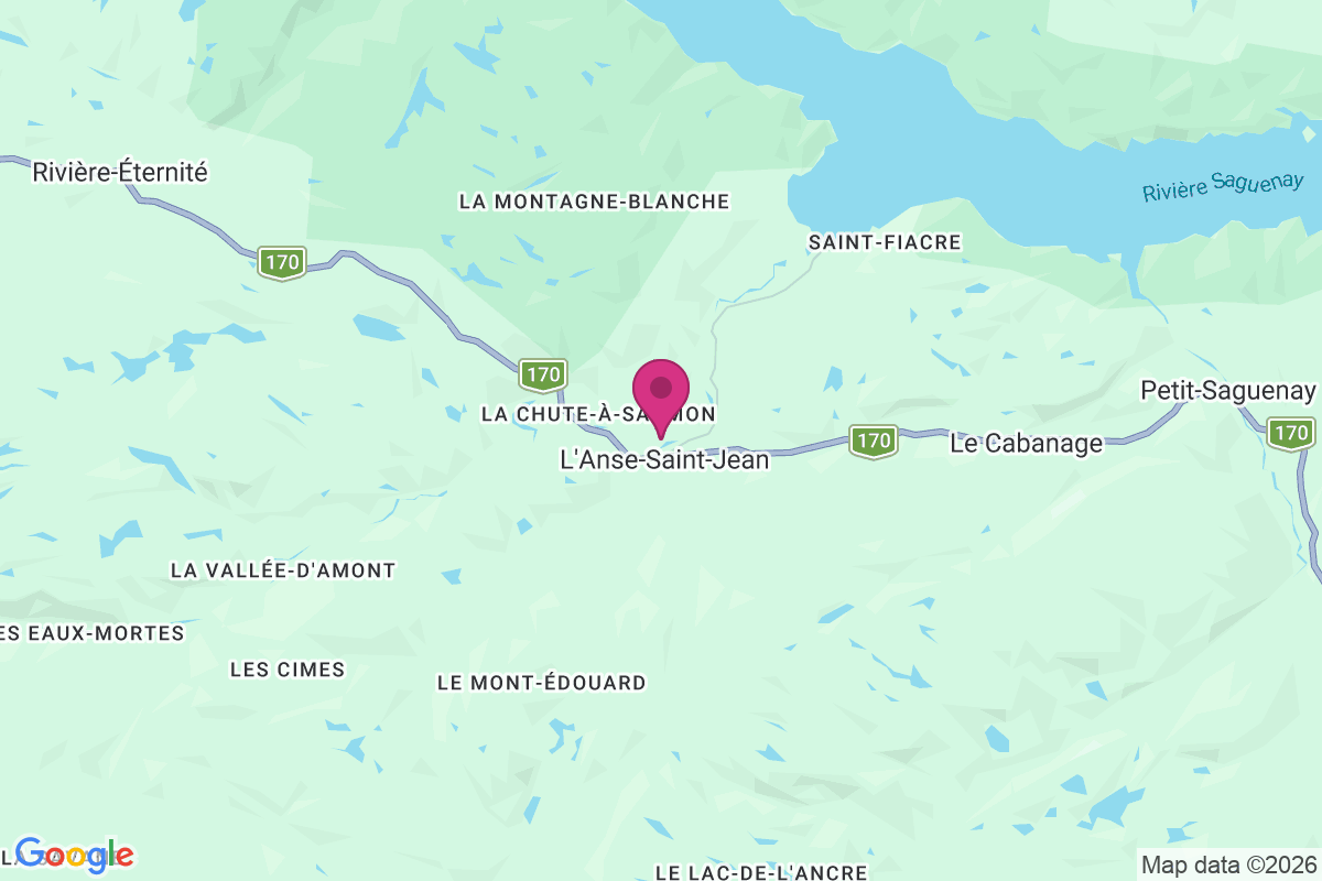 Lanse-saint-jean map