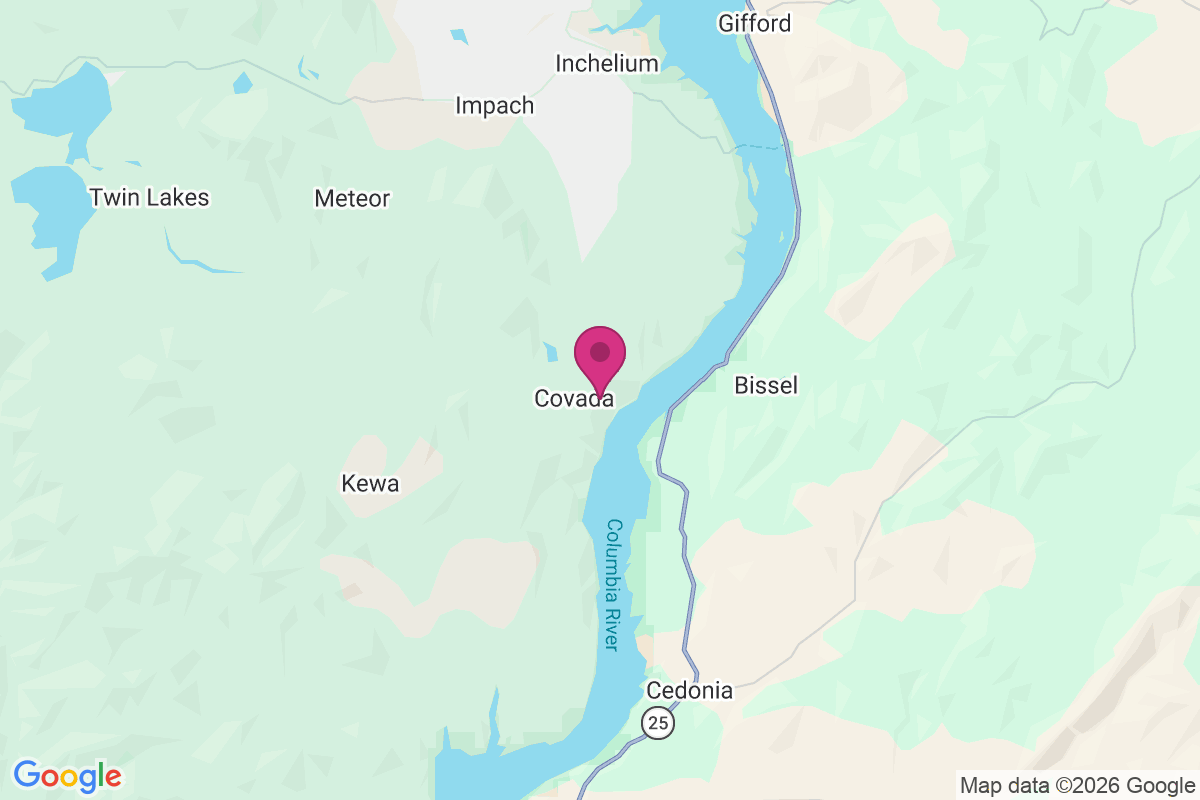 Covada map