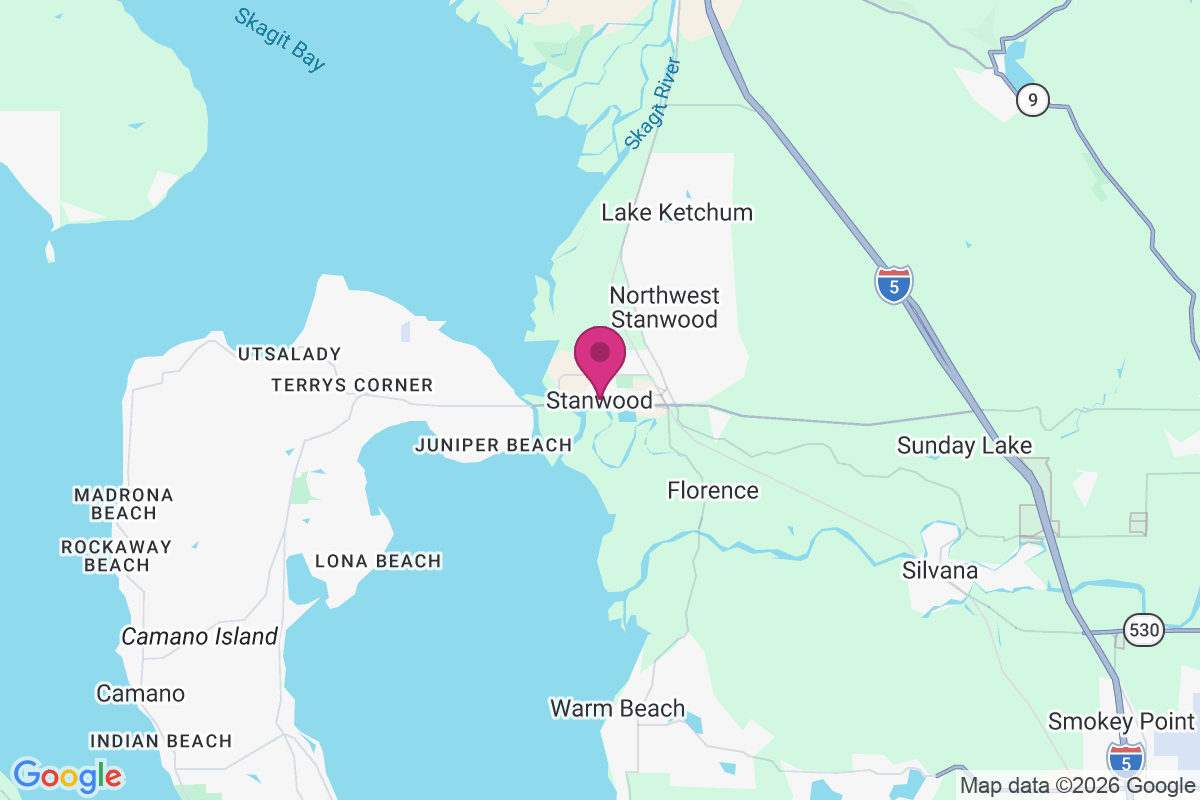 Stanwood map