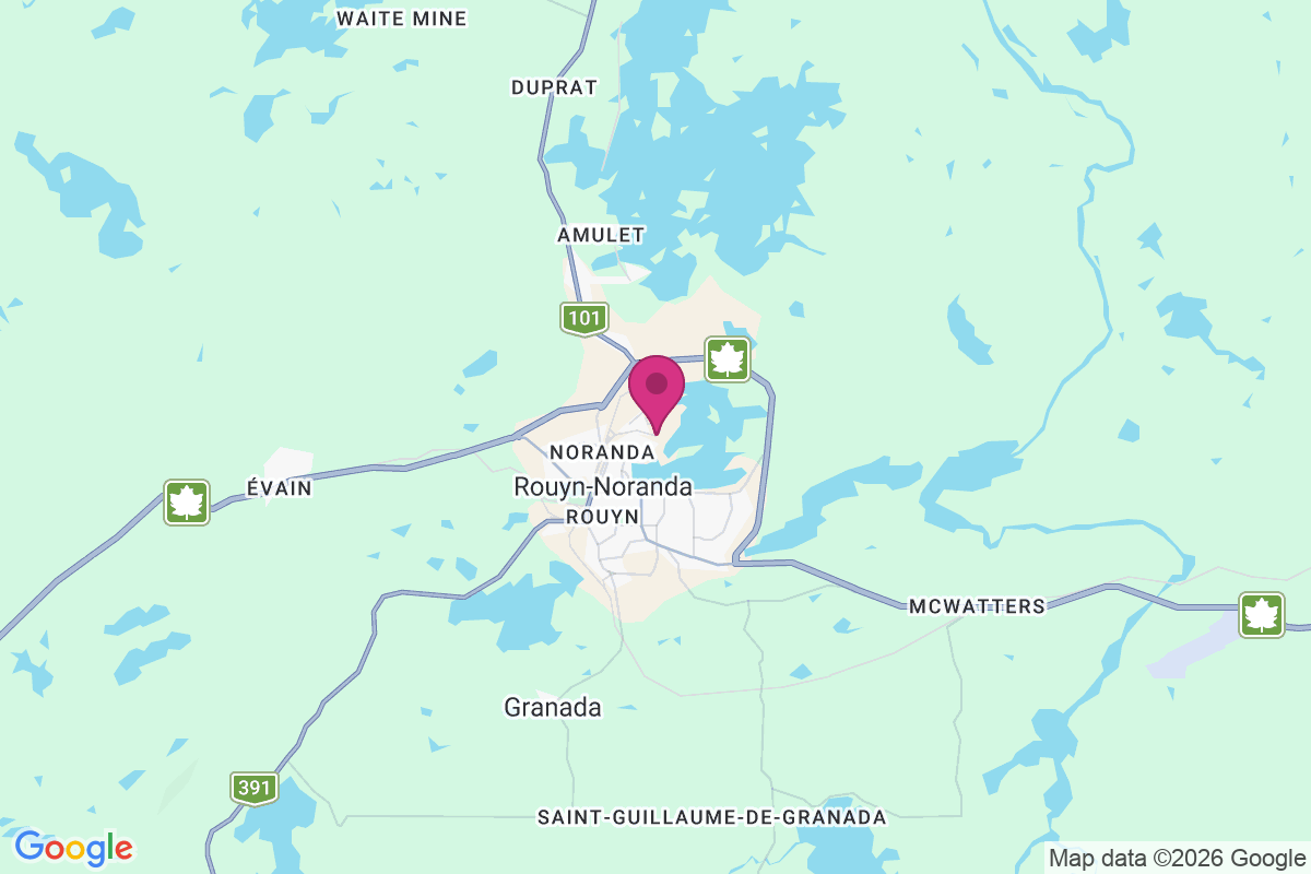 Noranda map