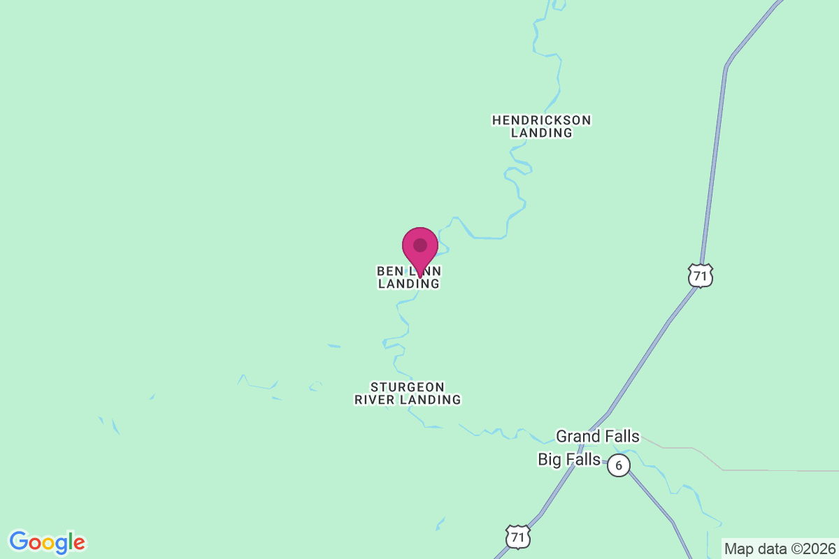 Ben Linn Landing map