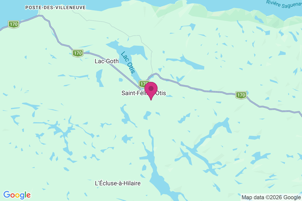 Saint-Felix-d'Otis map