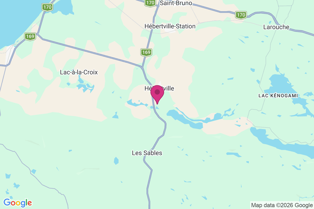 Notre-Dame-dHebertville map