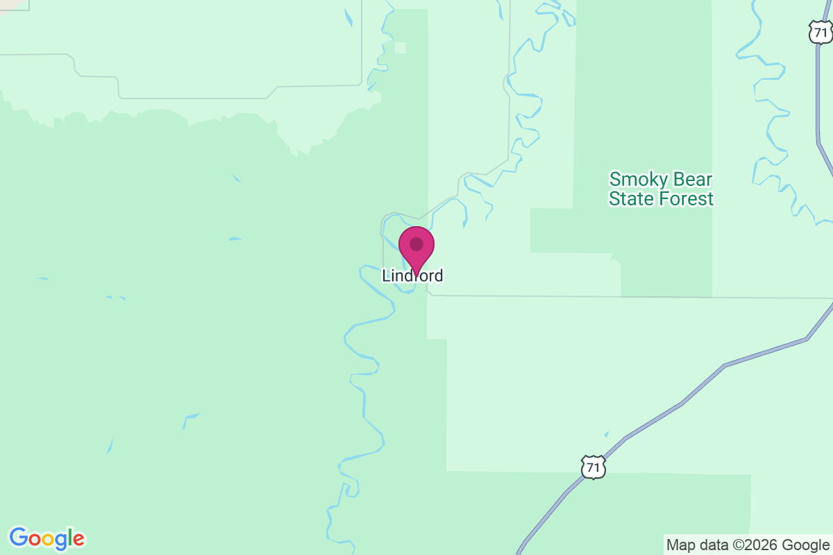 Lindford map