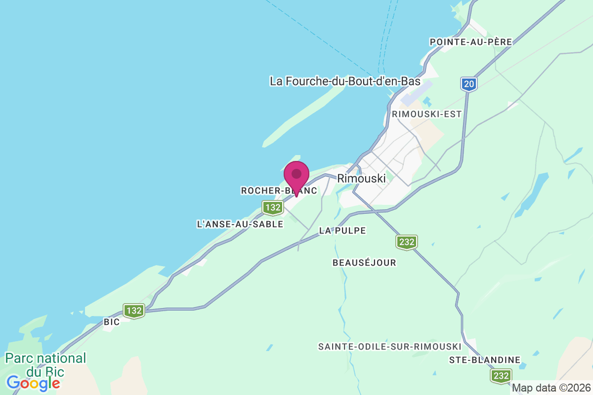 Notre-Dame-de-Rimouski map