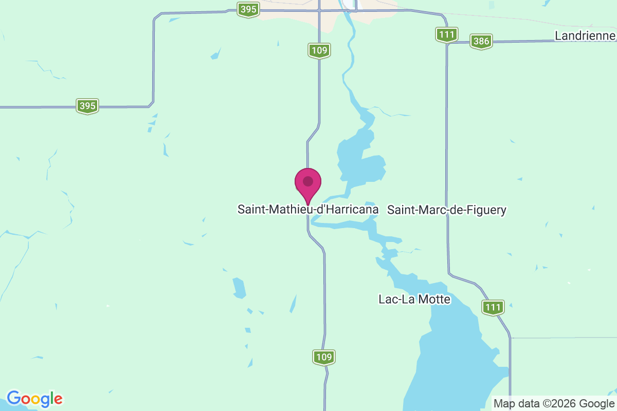 Saint-Mathieu-d'Harricana map