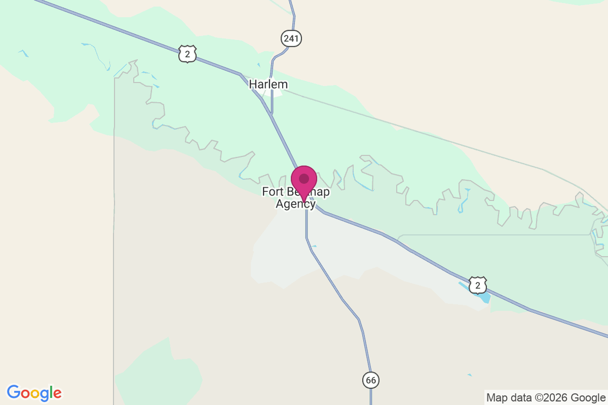 Fort Belknap map