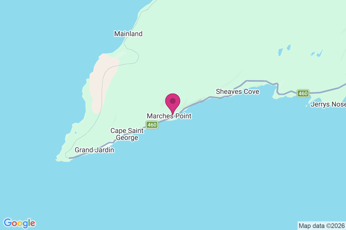 Cape St George map