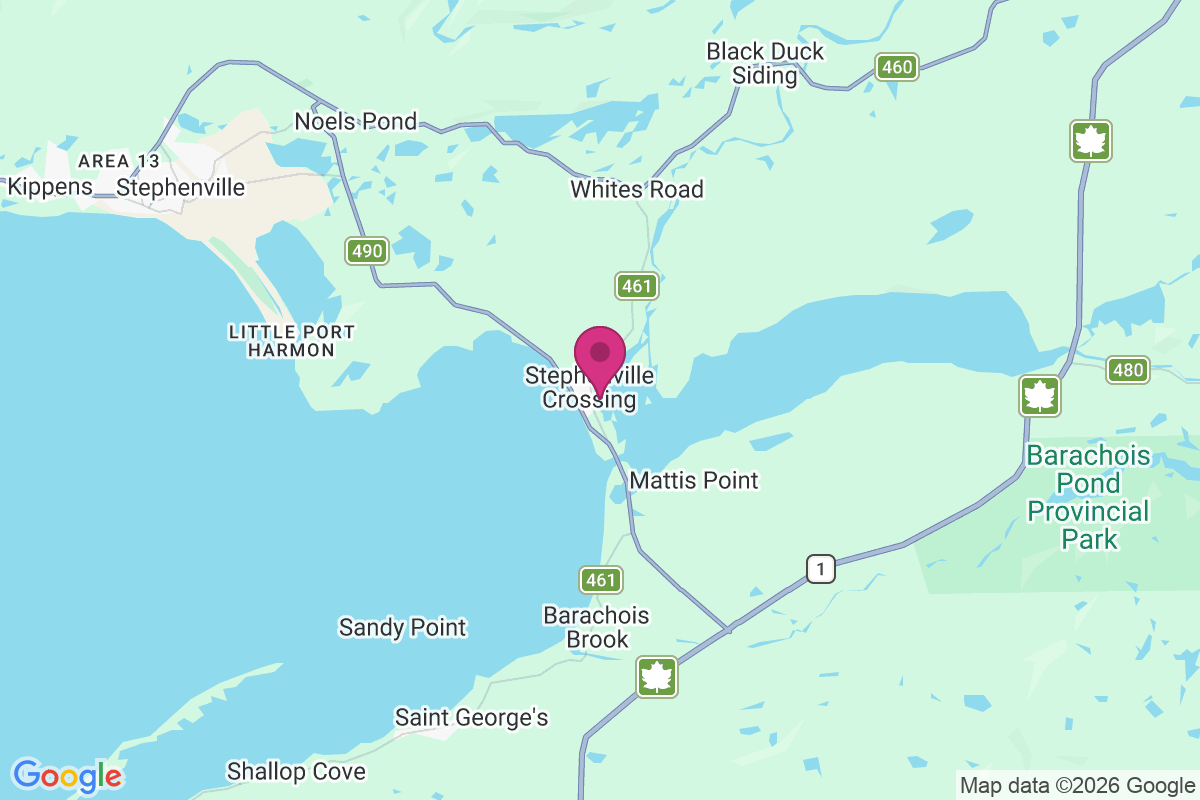 Barachois Brook map
