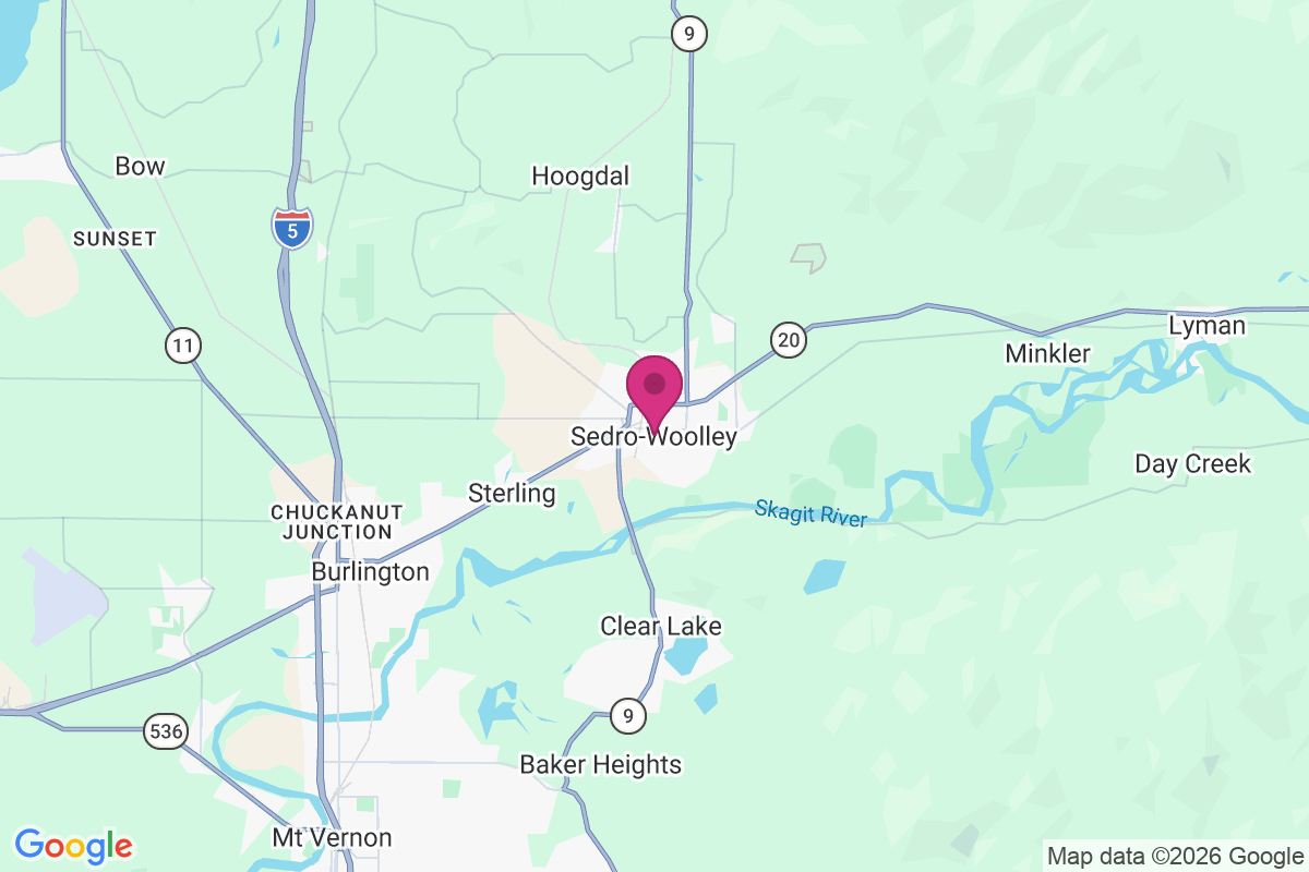 Sedro Woolley map