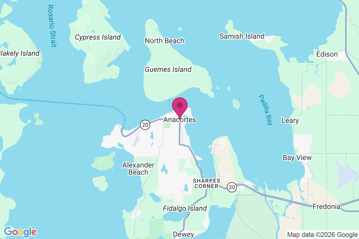 Anacortes map