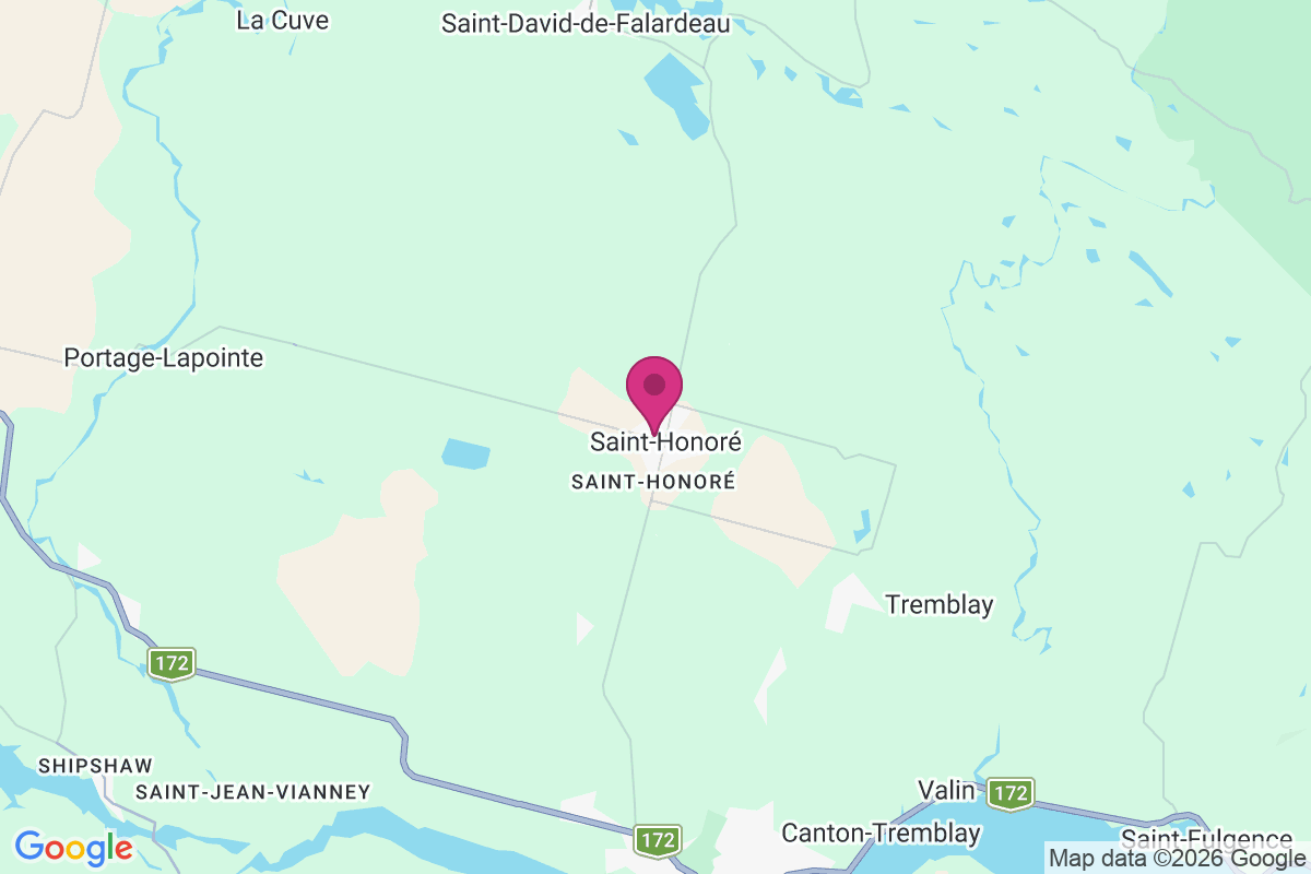 Saint-honore-de-chicoutimi map