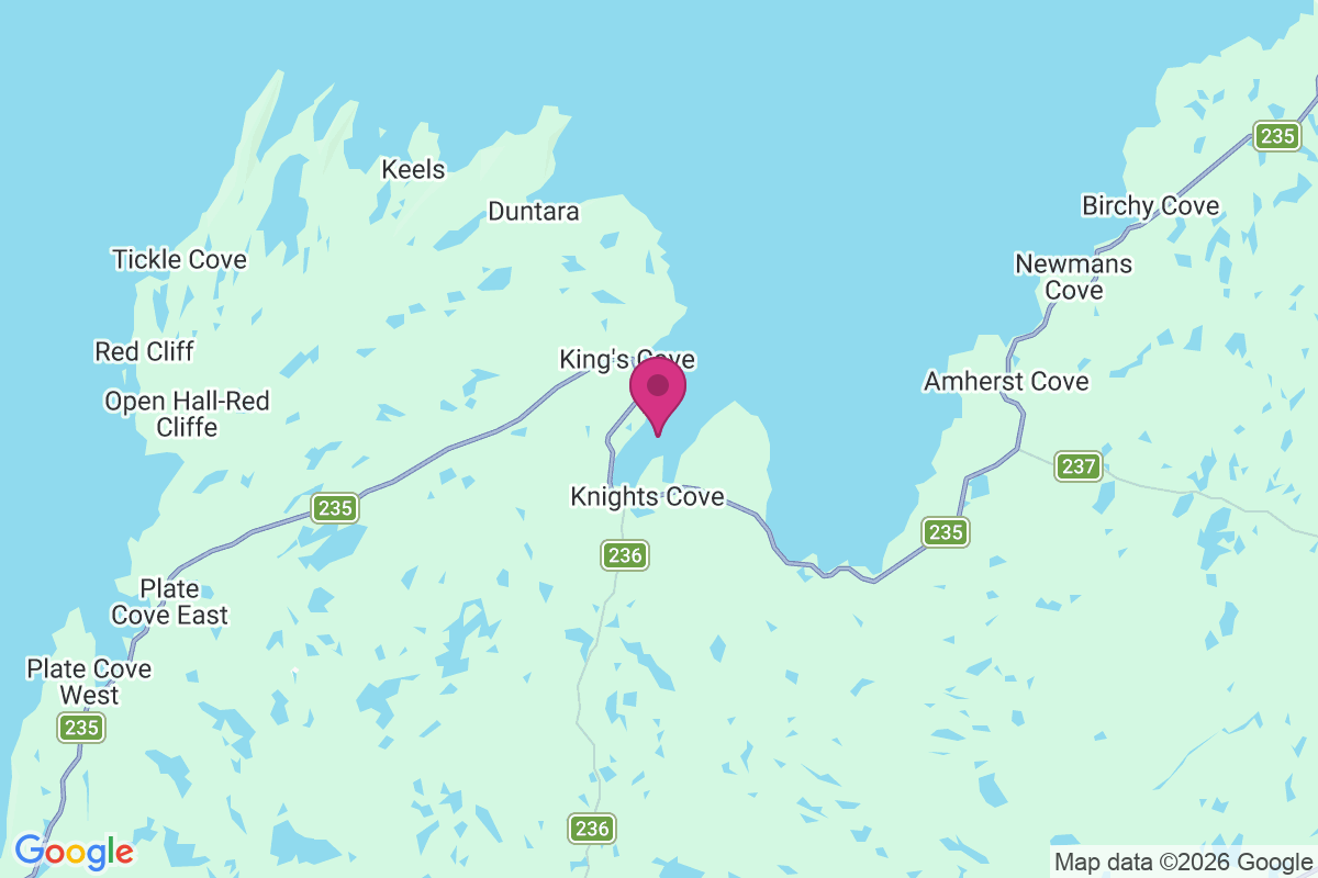 King's Cove map