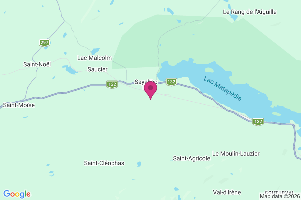 Sayabec map