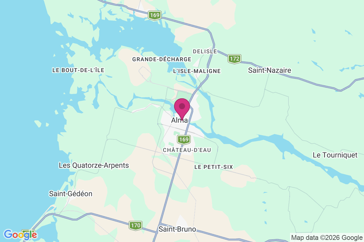Saint-Joseph-d'Alma map