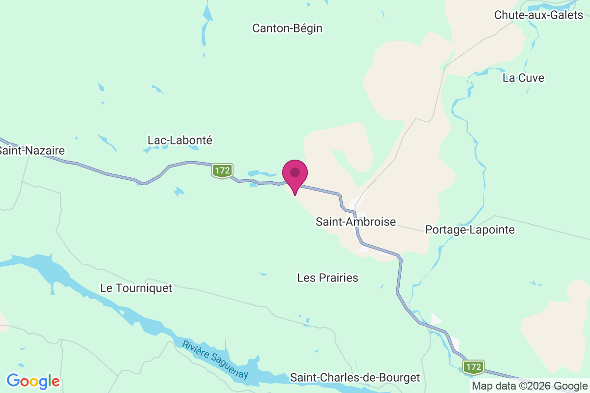 Saint-Charles-de-Bourget map