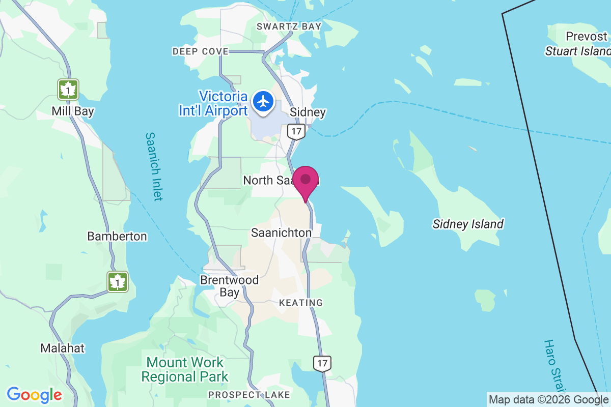 Saanich map
