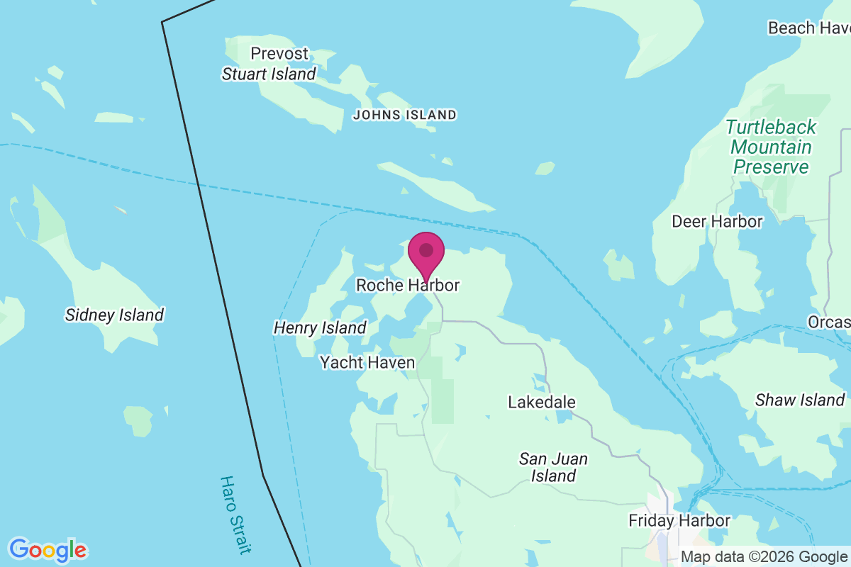 Roche Harbor map