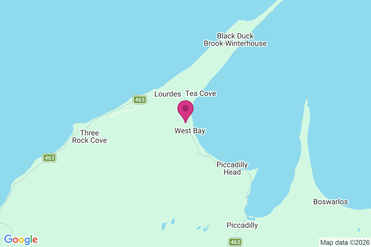 Black Duck Cove map