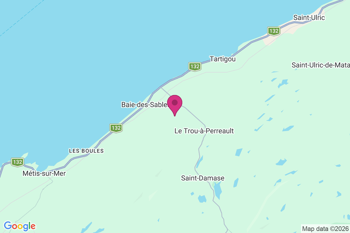 Baie-des-Sables map