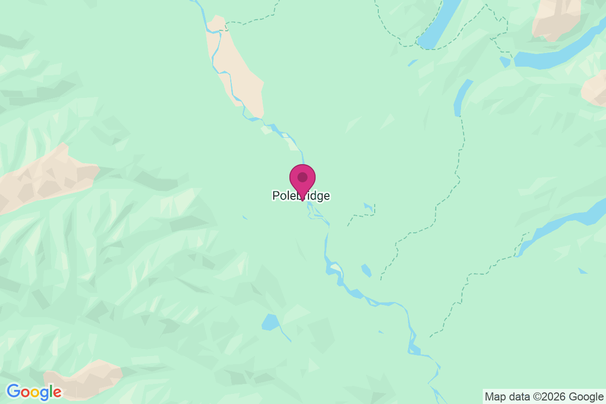 Polebridge map