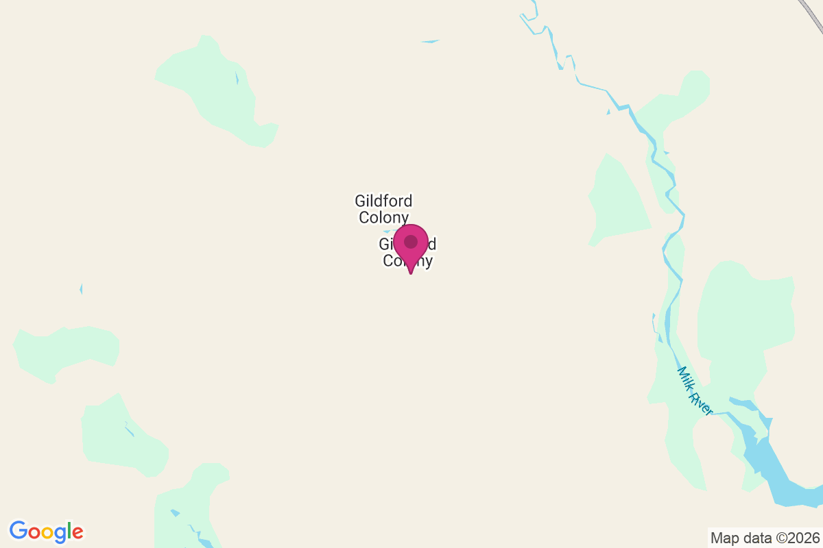 Gildford Colony map