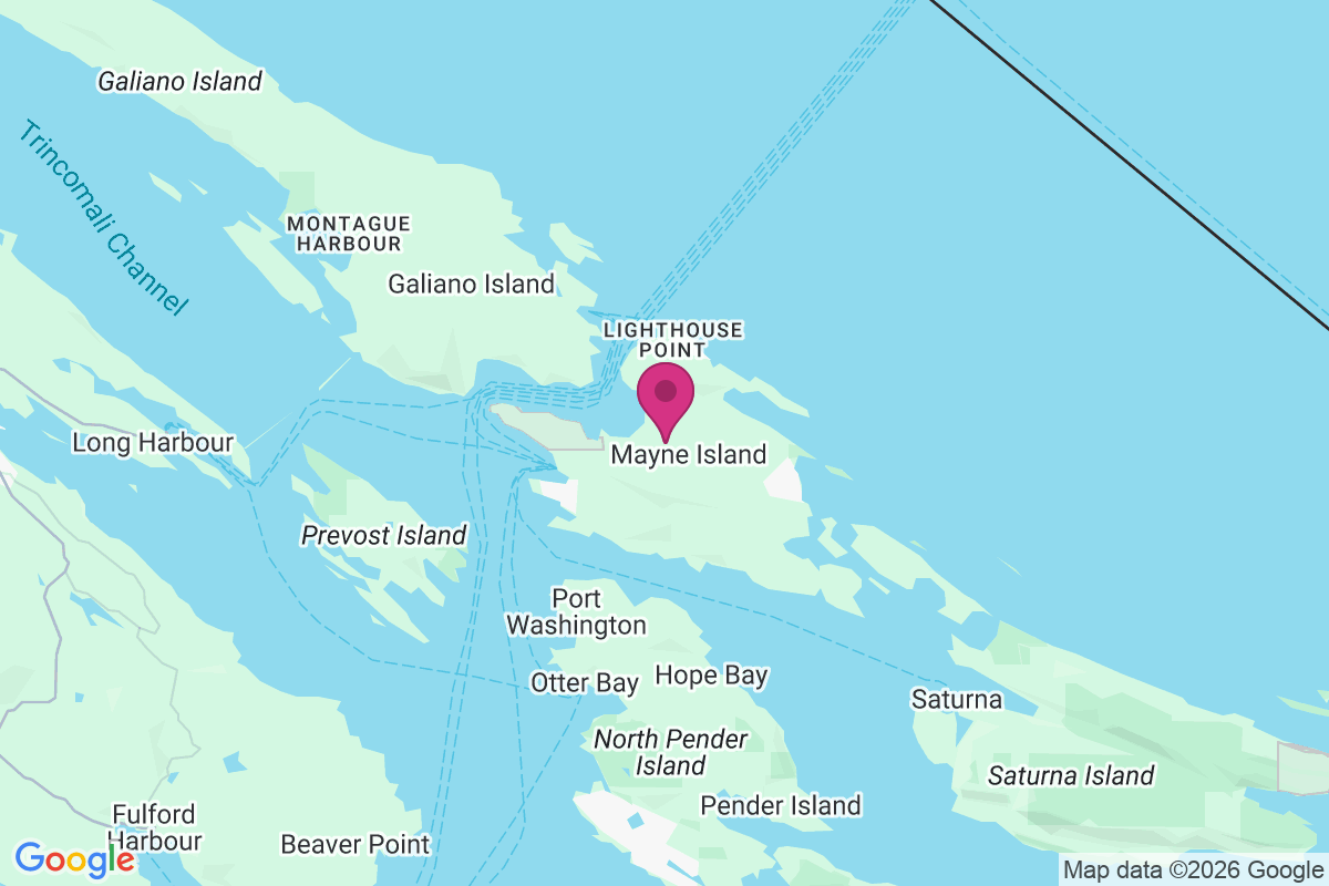 Saturna map
