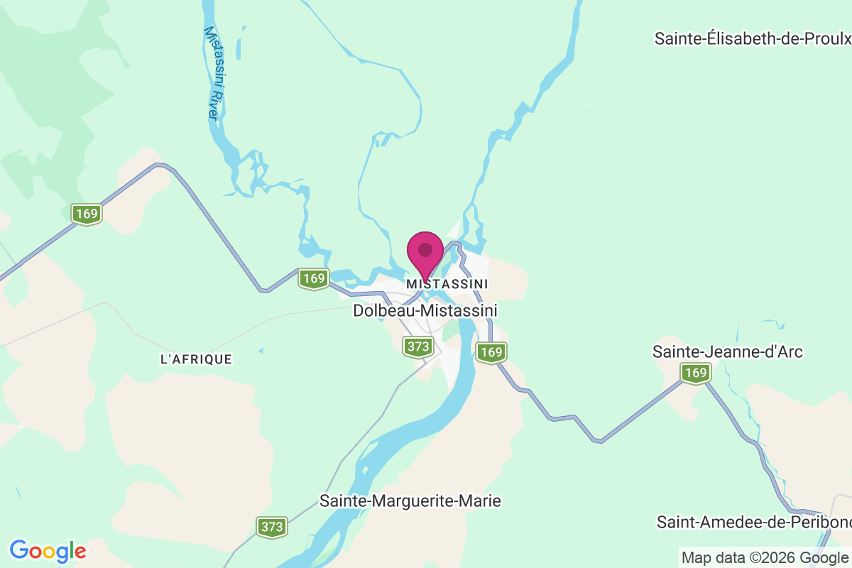 Ste-jeanne-darc-de-matane map