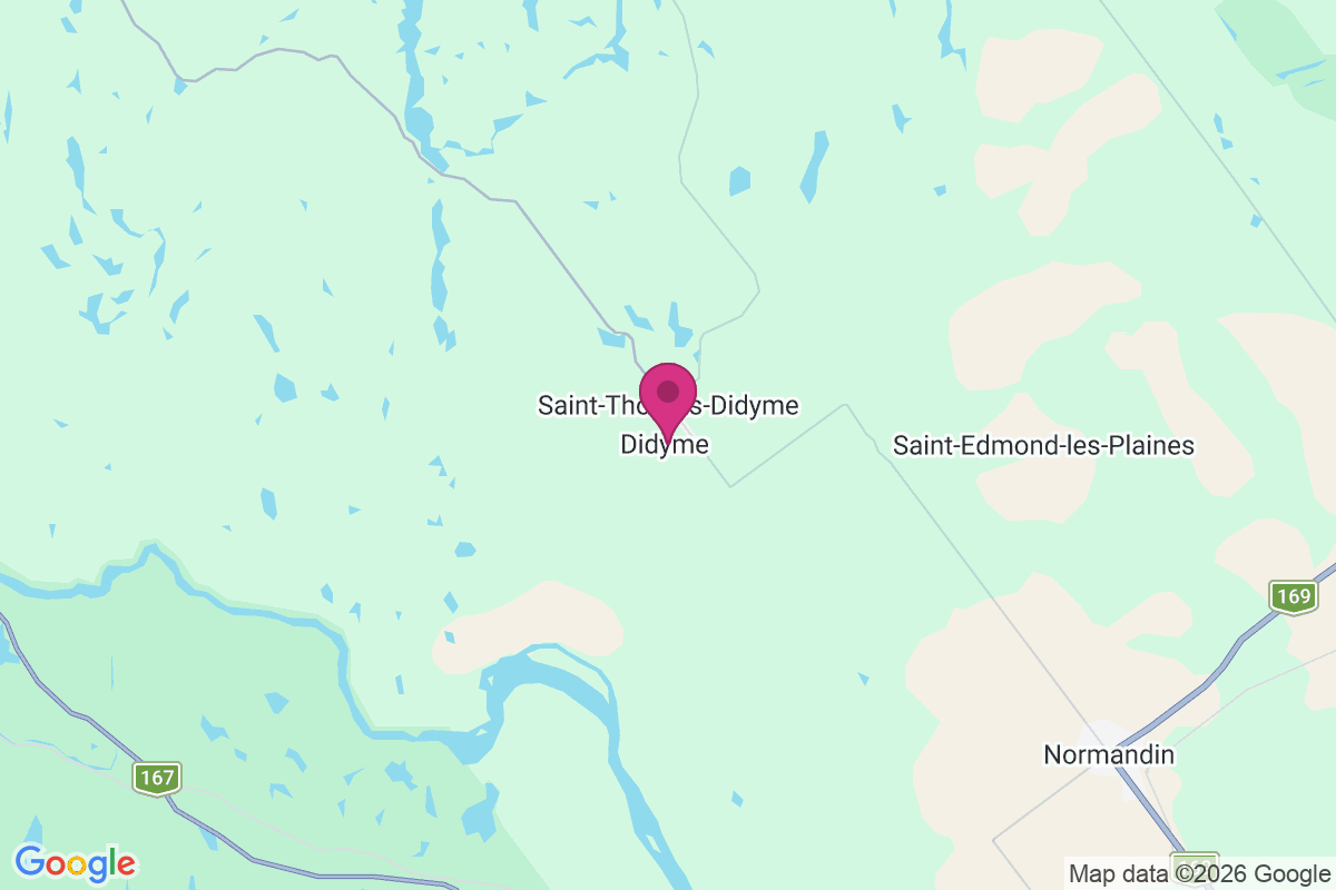 Saint-Thomas-Didyme map