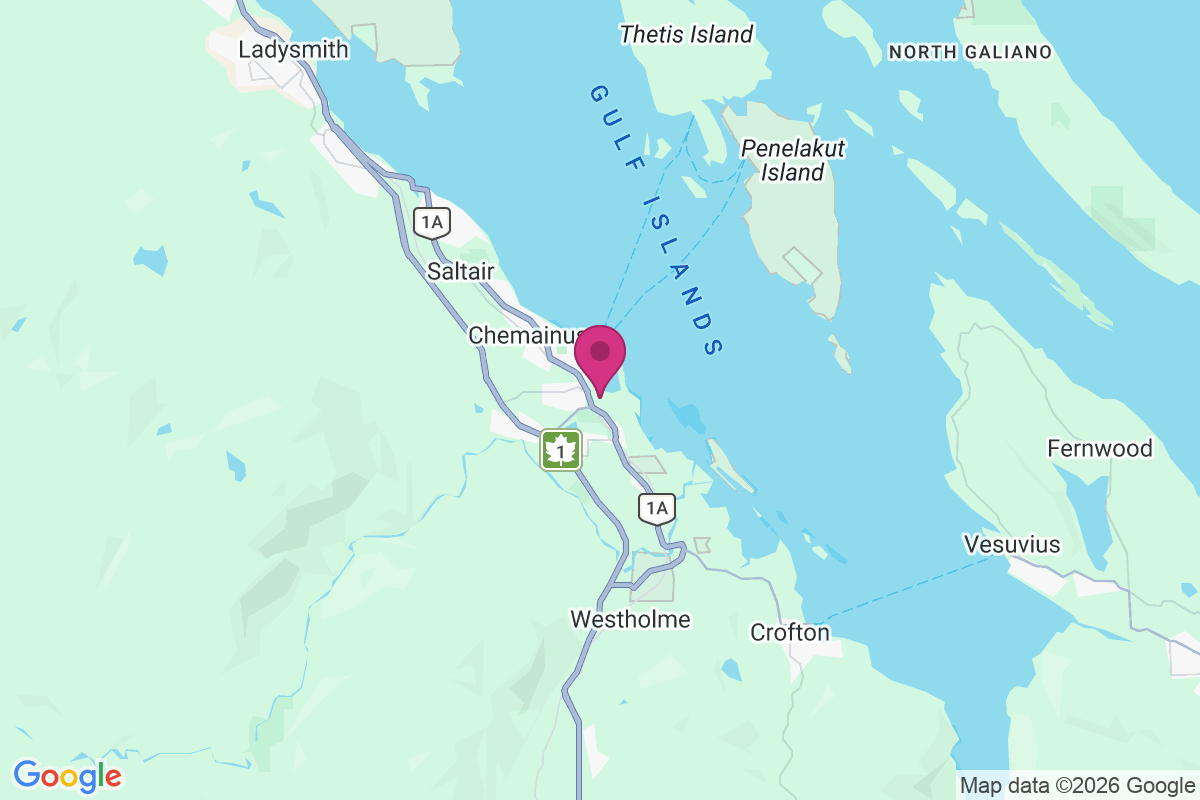 Thetis Island map