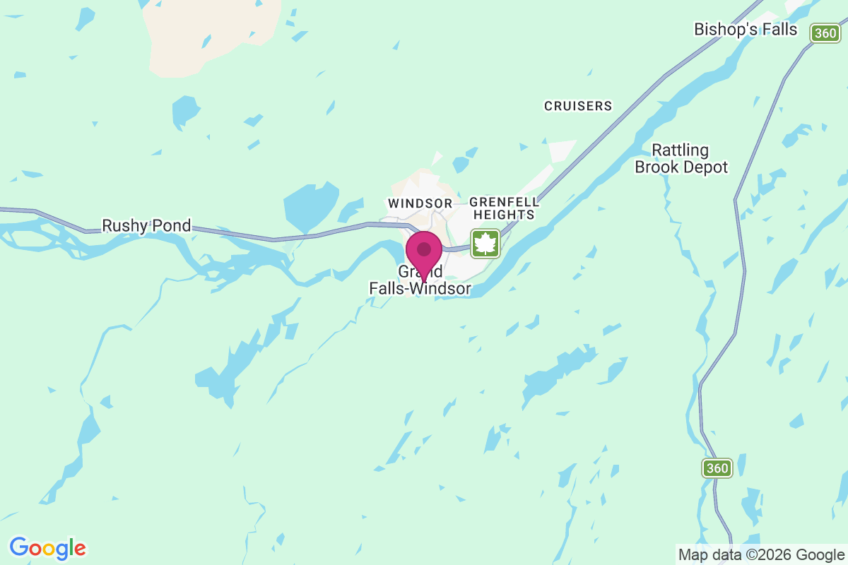 Grand Falls-windsor map