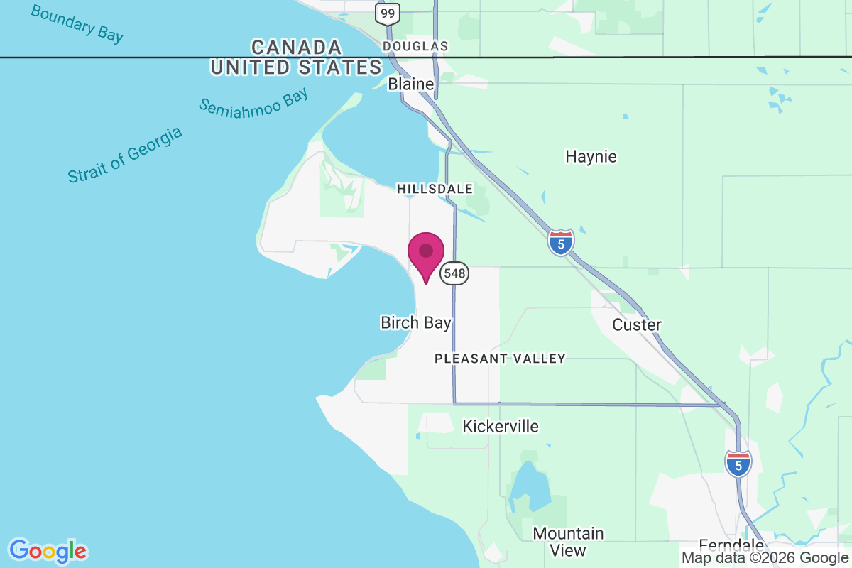 Birch Bay Circle Grange map