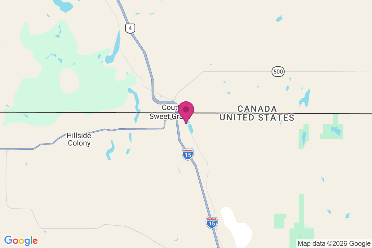 Sweet Grass map