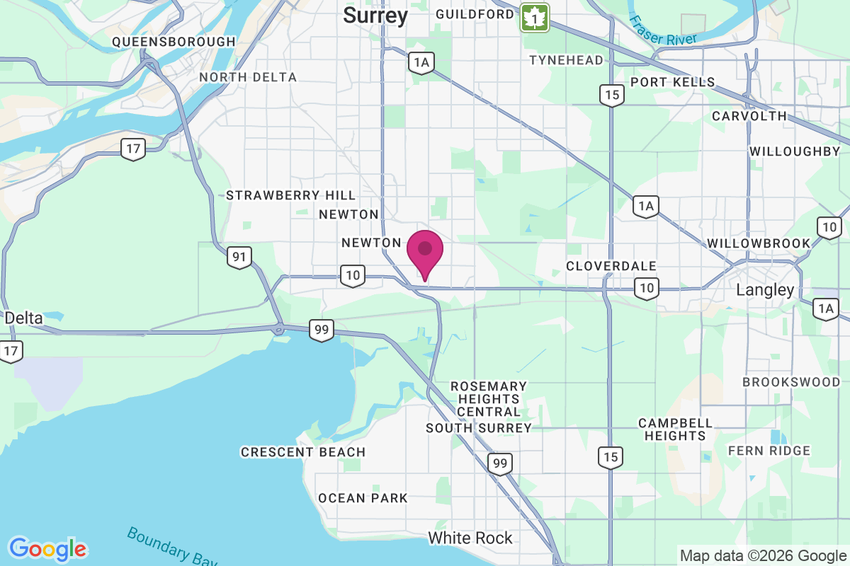 Surrey map