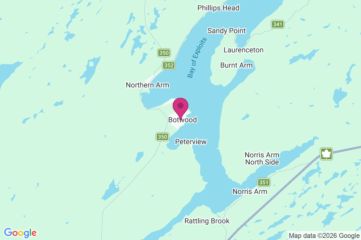 Point Of Bay map