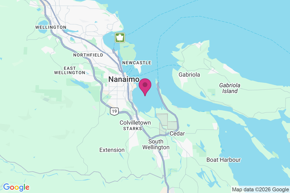 Nanymo map
