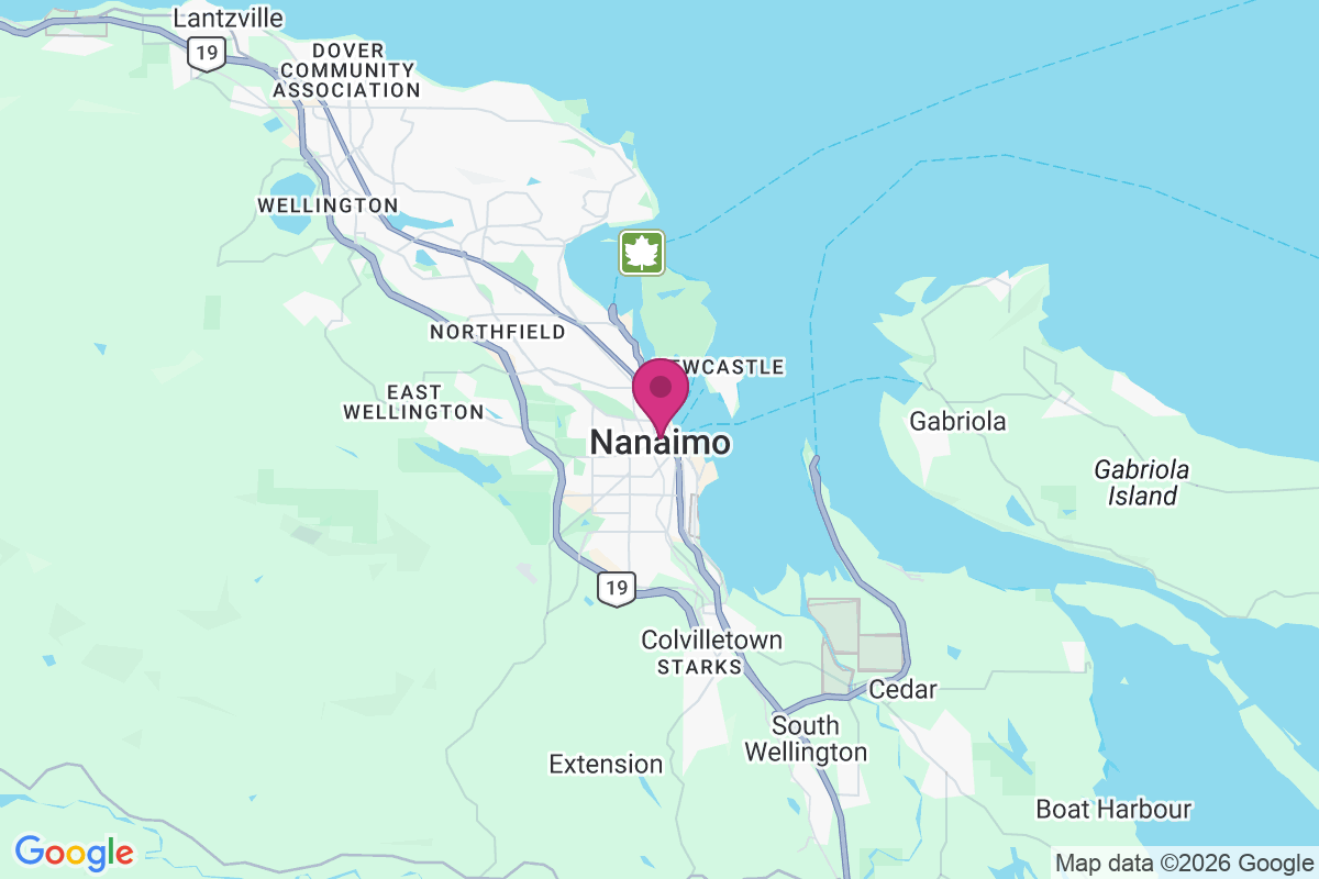 Nanaimo map