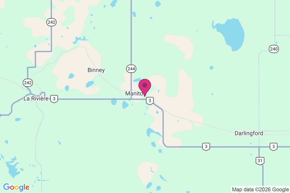 La Riviere map