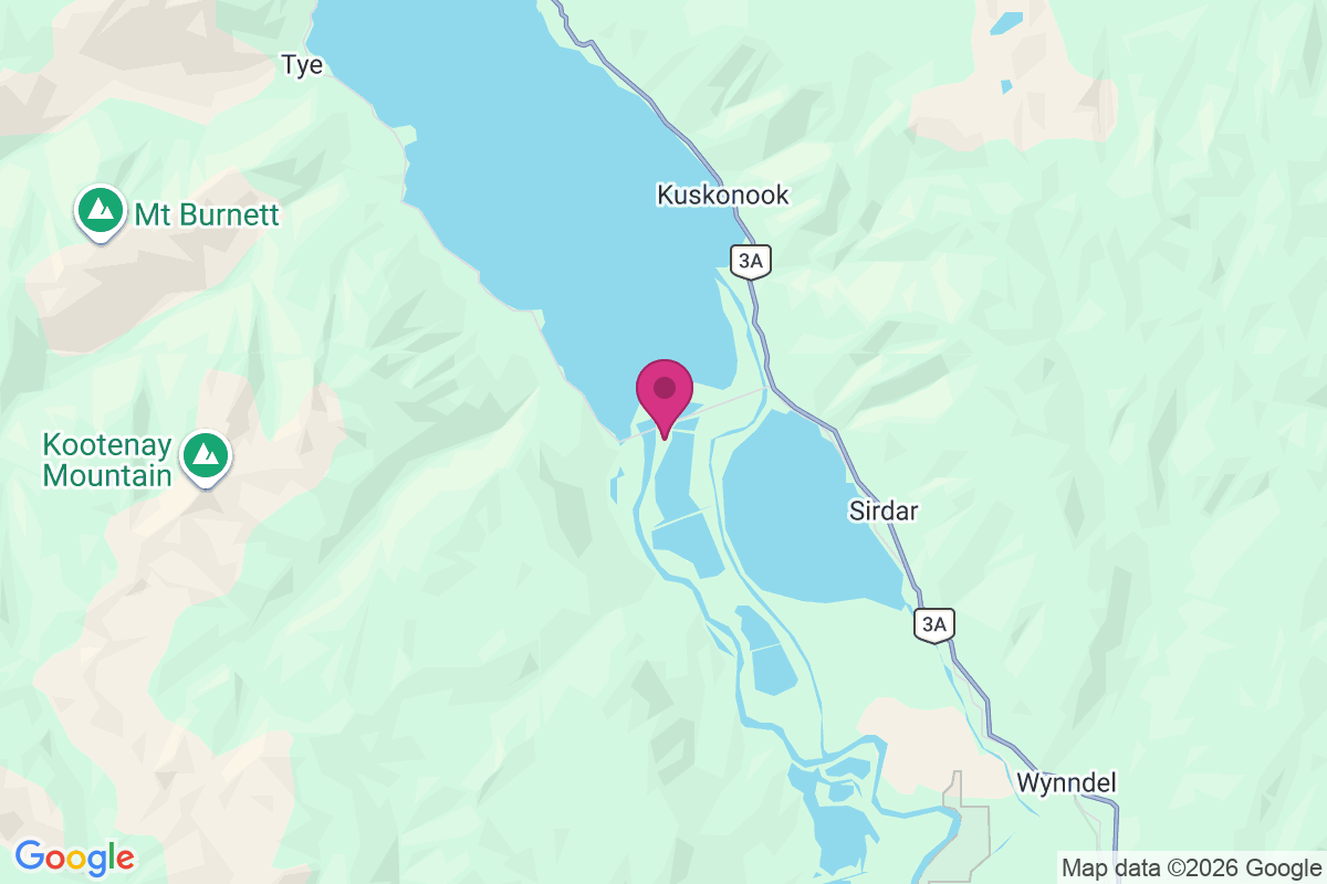 Kootenay Junction map
